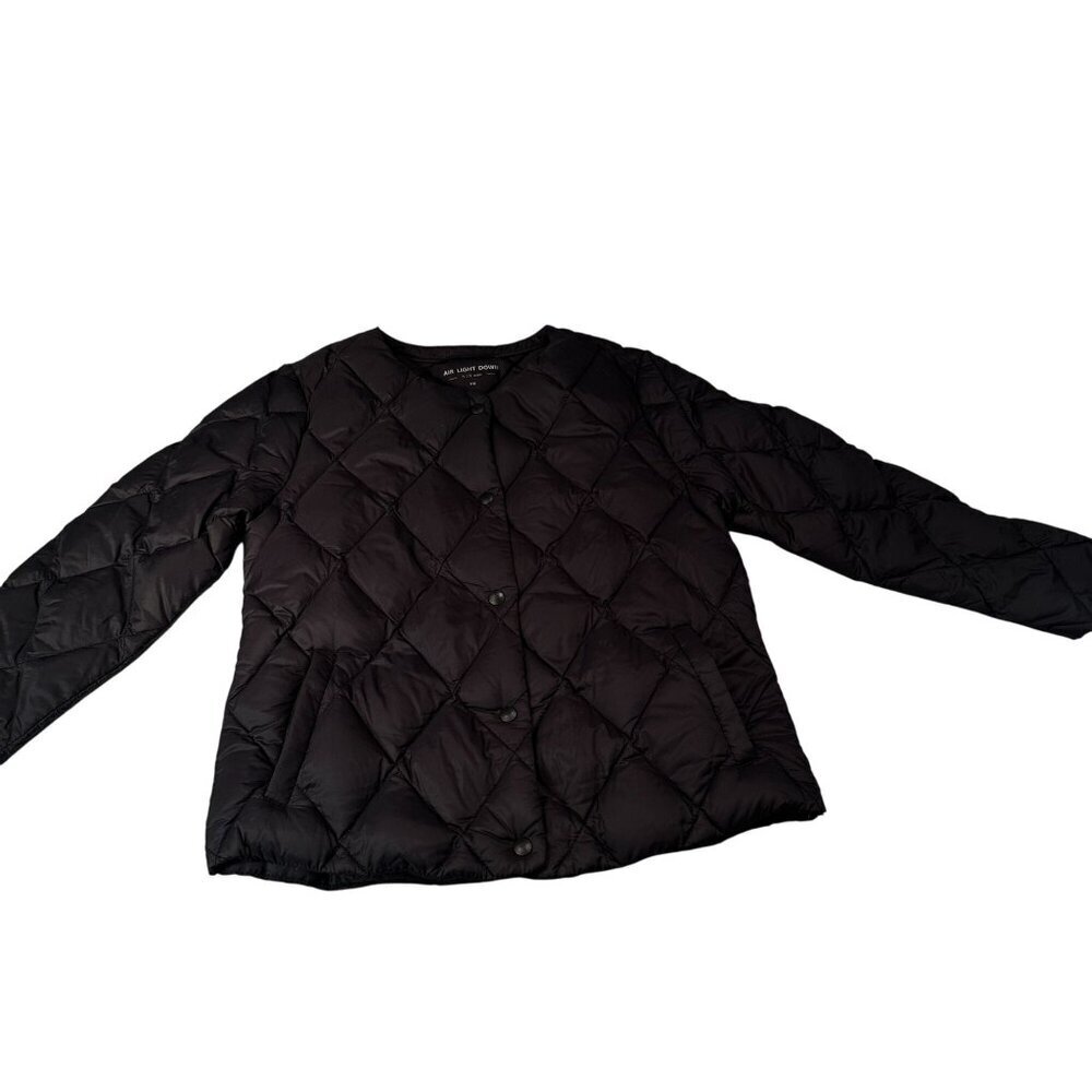Nix Kids Coat Air Light Down Quilted Jacket Lightweight Puffer Snap Pockets